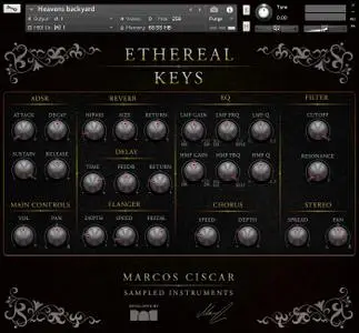 Marcos Ciscar Ethereal Keys KONTAKT