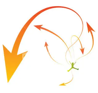 Vector jumper with arrow1
