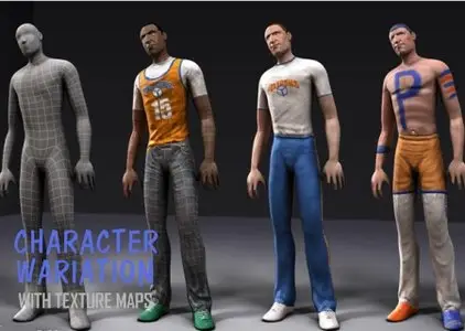 Professional Series: Creating Character Variation with Texture Maps