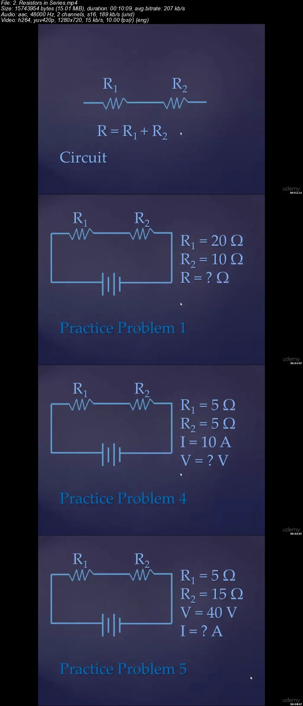 Ohms Law Basic electronics, parallel and series resistors / AvaxHome