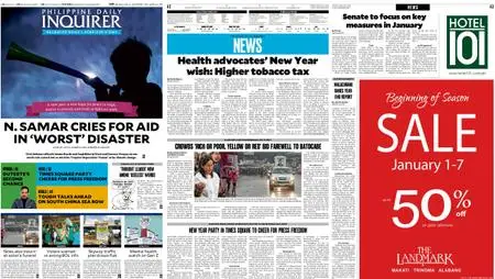 Philippine Daily Inquirer – January 01, 2019