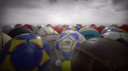 Unreal Engine – PBR Sport Balls Pack 4.26