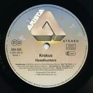 Krokus - Headhunter (1983) (24/96 Vinyl Rip)