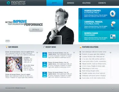 FlashMint 2814 Innovate business flash XML template