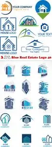 Vectors - Blue Real Estate Logo 40