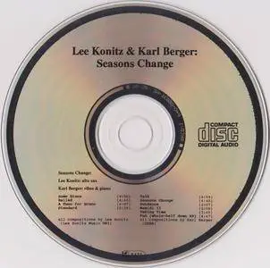 Lee Konitz & Karl Berger - Seasons Change (1979) {Circle Records RKCD/1 rel 1996}