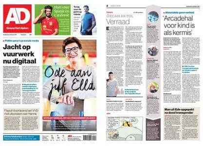 Algemeen Dagblad - Alphen – 05 oktober 2017