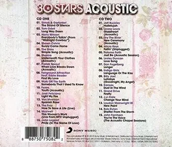 V.A.- 30 Stars Acoustic: 30 Classic Acoustic Songs Featuring (2CDs, 2015)