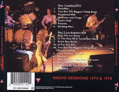 Budgie - Radio Sessions 1974 & 1978 (2005) [2CD] Re-up