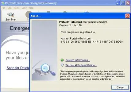 Portable Auslogics Emergency Recovery 2.1.14.170