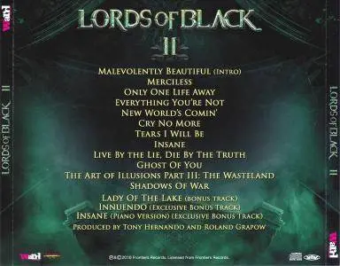 Lords Of Black - II (2016) {Japanese Edition}