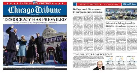 Chicago Tribune Evening Edition – January 20, 2021