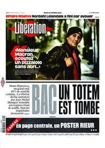 Libération - 15 février 2018