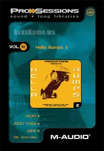 M-Audio Pro Sessions Vol 10 Hella Bumps Disc 2 ACiD AiFF REX2