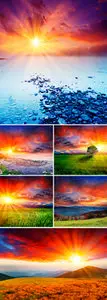 Stock Photo - Majestic Sunset