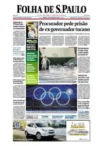 Jornal Folha de São Paulo - 8 de fevereiro de 2014 - Sábado