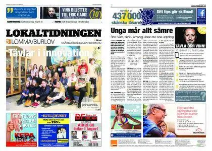 Lokaltidningen Lommabladet – 31 mars 2018