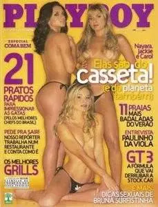 Playboy Brasil November 2007 with Nayara Jackie Carol