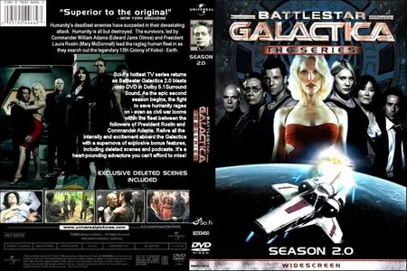 Battlestar Galactica (2004-2009) [6x DVD9] Complete Season 2