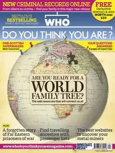 Who Do You Think You Are? - April 2013