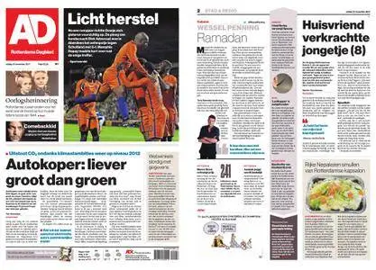 Algemeen Dagblad - Hoeksche Waard – 10 november 2017