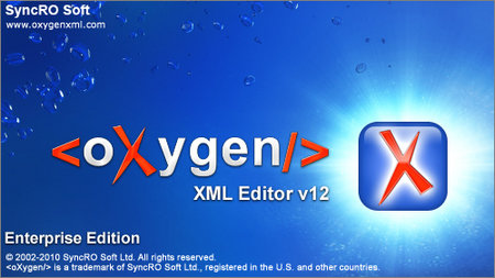 Oxygen XML Editor v12.0 for Windows/Linux
