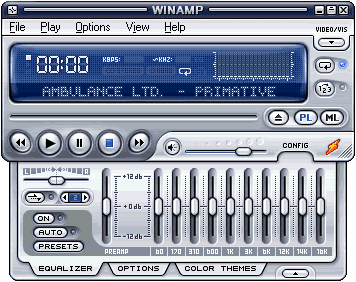 Nulsoft Winamp Pro ver.5.32 + MMD3 Winamp Skin