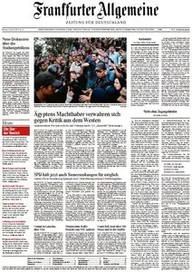 Frankfurter Allgemeine Zeitung vom Montag, 19. August 2013