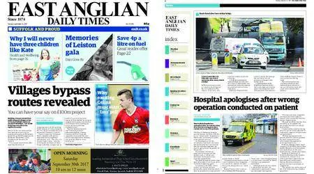 East Anglian Daily Times – September 12, 2017