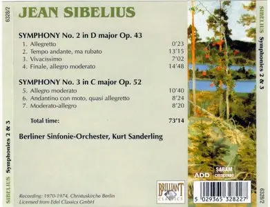 Sibelius: The Seven Symphonies / Kurt Sanderling (2000)