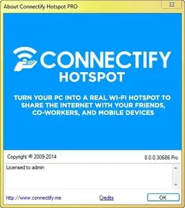 Connectify Hotspot & Dispatch Pro 8.0.0.30686