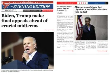 Chicago Tribune Evening Edition – November 07, 2022