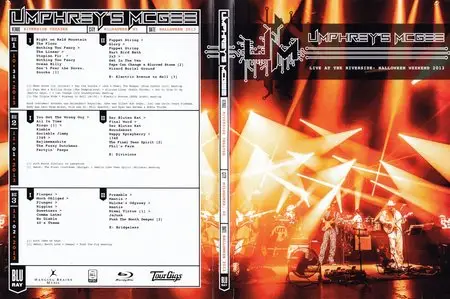 Umphrey's McGee - Live At The Riverside: Halloween Weekend 2013 (2014, 3BD Box Set)