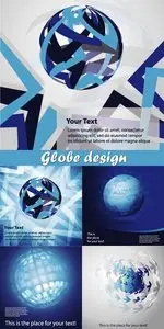 Stock vector - Globe design