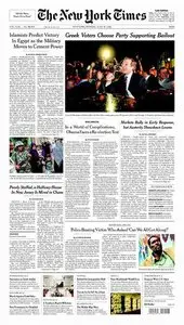 The New York Times - 18 June 2012