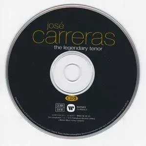 Jose Carreras - The Legendary Tenor (2016) {3CD Warner Classics 0190295923013}