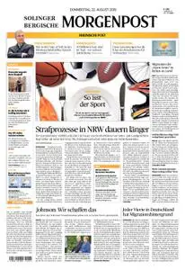 Solinger Morgenpost – 22. August 2019