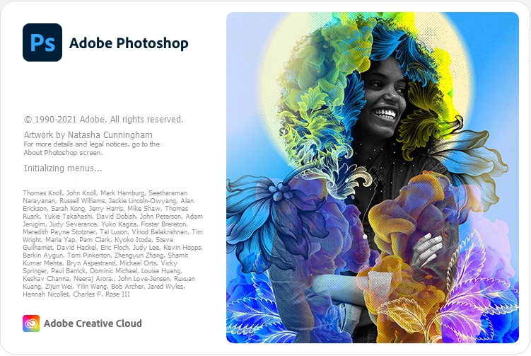 Adobe Photoshop 2024 instaling