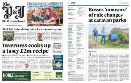 The Press and Journal Moray – August 26, 2022