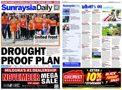 Sunraysia Daily – November 26, 2021
