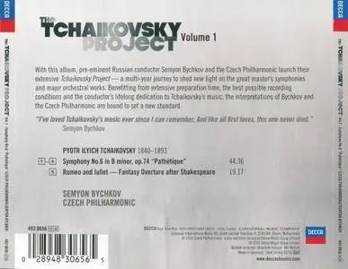 Semyon Bychkov, Czech Philharmonic - The Tchaikovsky Project: Pathetique, Romeo & Juliet (2016)