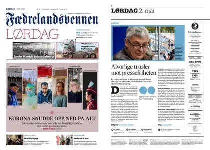 Fædrelandsvennen – 02. mai 2020