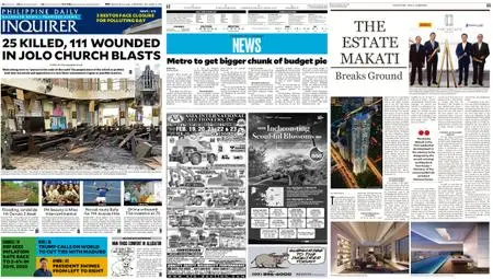 Philippine Daily Inquirer – January 28, 2019