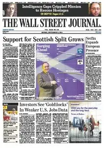 Wallstreet Journal Europe September 08 2014