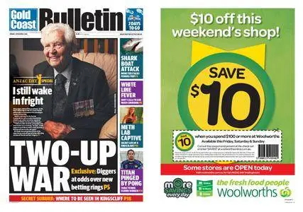The Gold Coast Bulletin – April 25, 2014