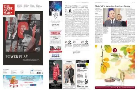 The Globe and Mail – November 30, 2019