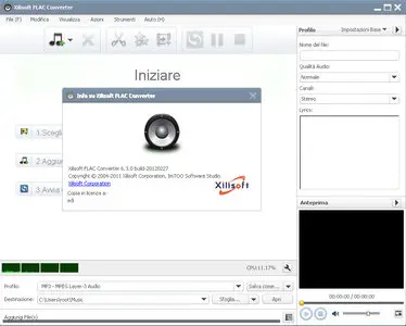 Xilisoft FLAC Converter 6.3.0 build 20120227
