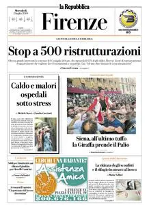 la Repubblica Firenze – 03 luglio 2019
