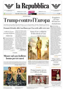 la Repubblica - 27 Febbraio 2025