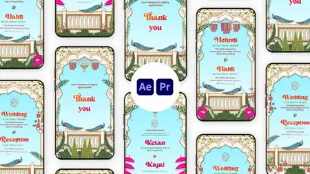 Traditional Indian Wedding Invitation Instagram Story 57990183